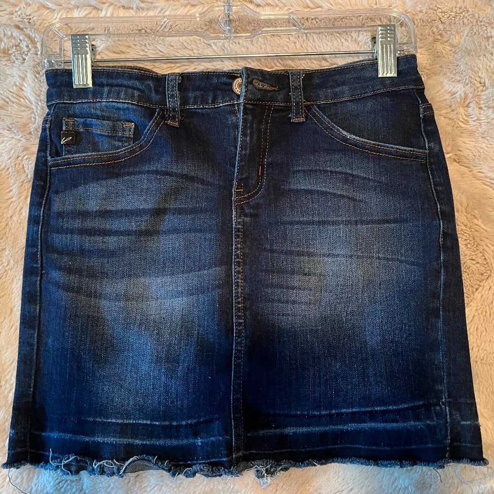 Denim Mini Skirt
